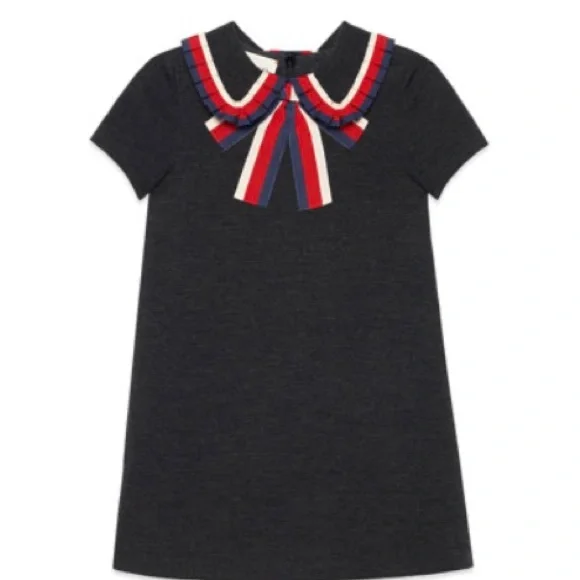 Gucci | Dresses | Girls Gucci Dress Excellent Condition Grey With Red And Blue Ribbon Trim | Poshmark Gucci | Dresses | Girls Gucci Dress Excellent Condition Grey With Red And Blue Ribbon Trim | Poshmark